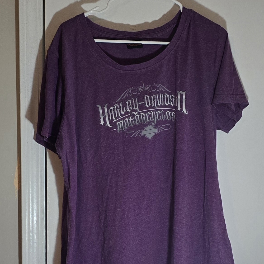 Harley-Davidson Purple Women's Top